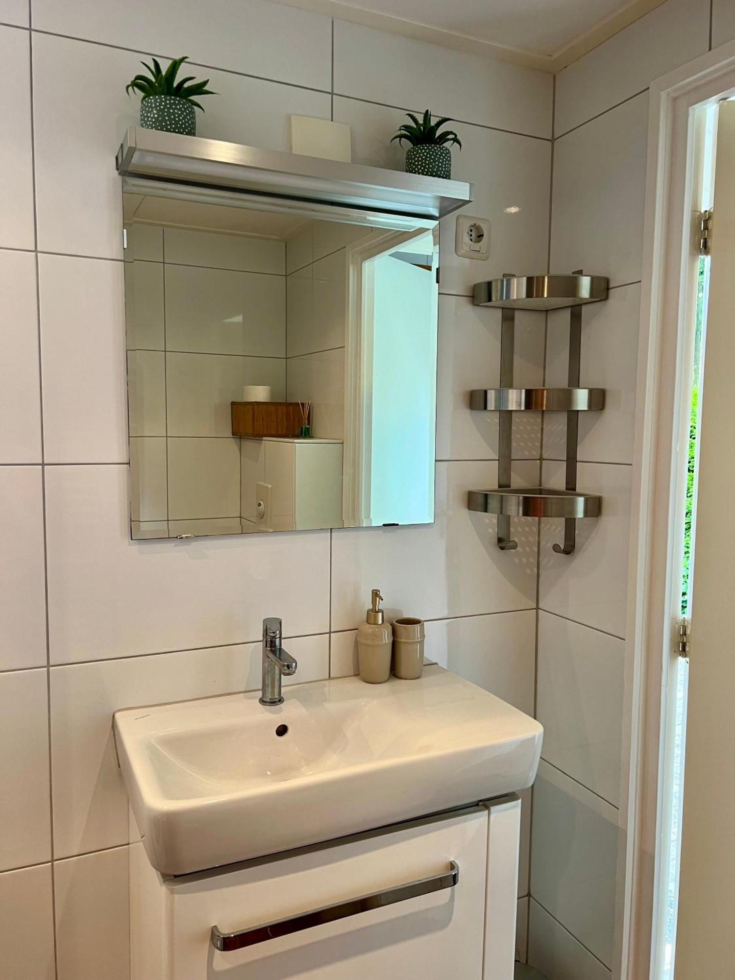 Luxe Boshuisje Met Prive Wellness & Jacuzzi Op De Veluwe Ermelo Εξωτερικό φωτογραφία
